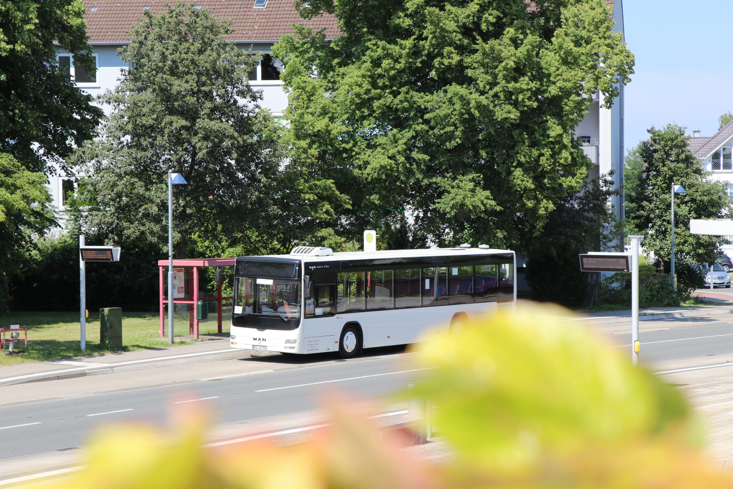 Ein Elektroauto als Symbol für klimafreundliche Mobilität.
